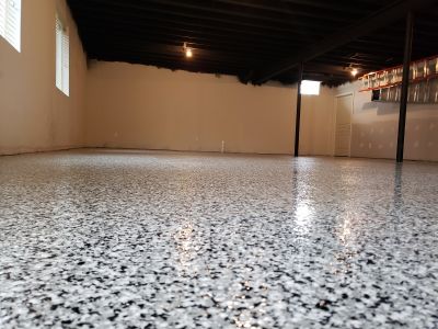 Basement Floor Epoxy Service in Woodbridge, VA