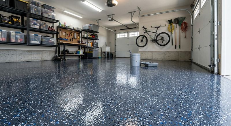 Epoxy Garage Flooring Installation in Alexandria, VA