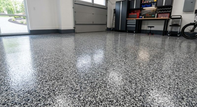 Epoxy Garage Flooring Installation in Fairfax, VA
