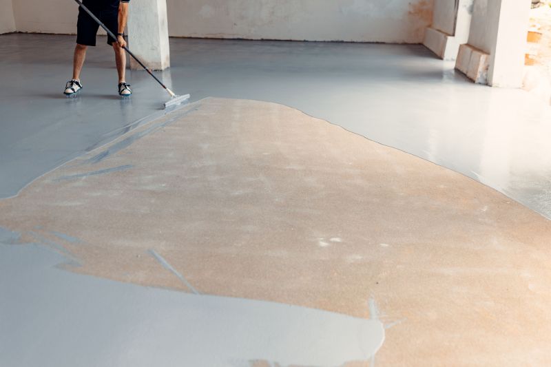 Garage Floor Epoxy Installation in Columbia, SC