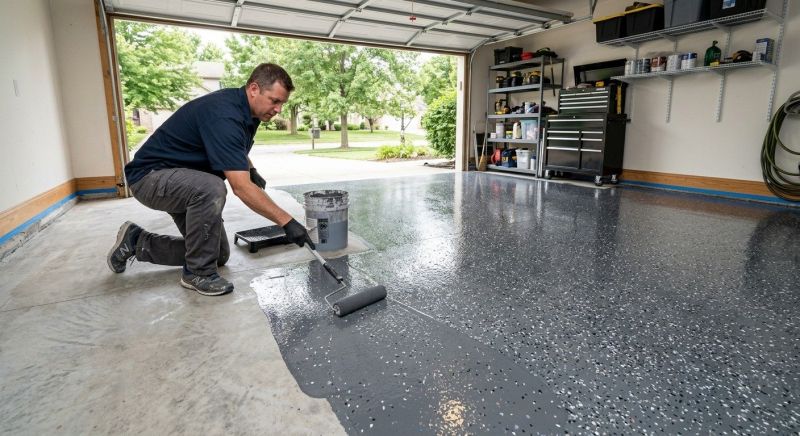 Garage Floor Renovation in Frederick, MD