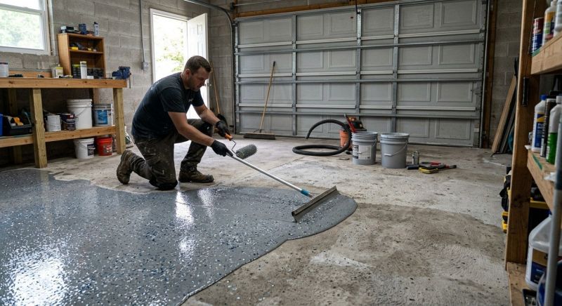 Garage Floor Resurfacing in Charlotte, NC