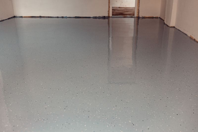 Speckled Garage Floor Painting in Annapolis, MD