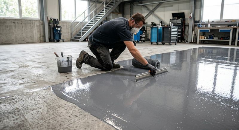 Epoxy Flooring Repair in Fairfax, VA