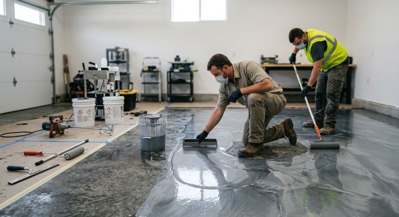 Metallic Epoxy Service in Fairfax, VA